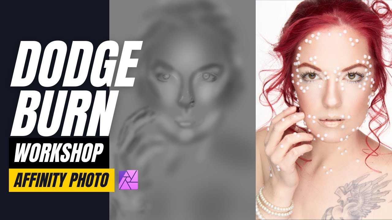 Dodge & Burn Affinity Photo Tutorial Deutsch | WORKSHOP Playlist